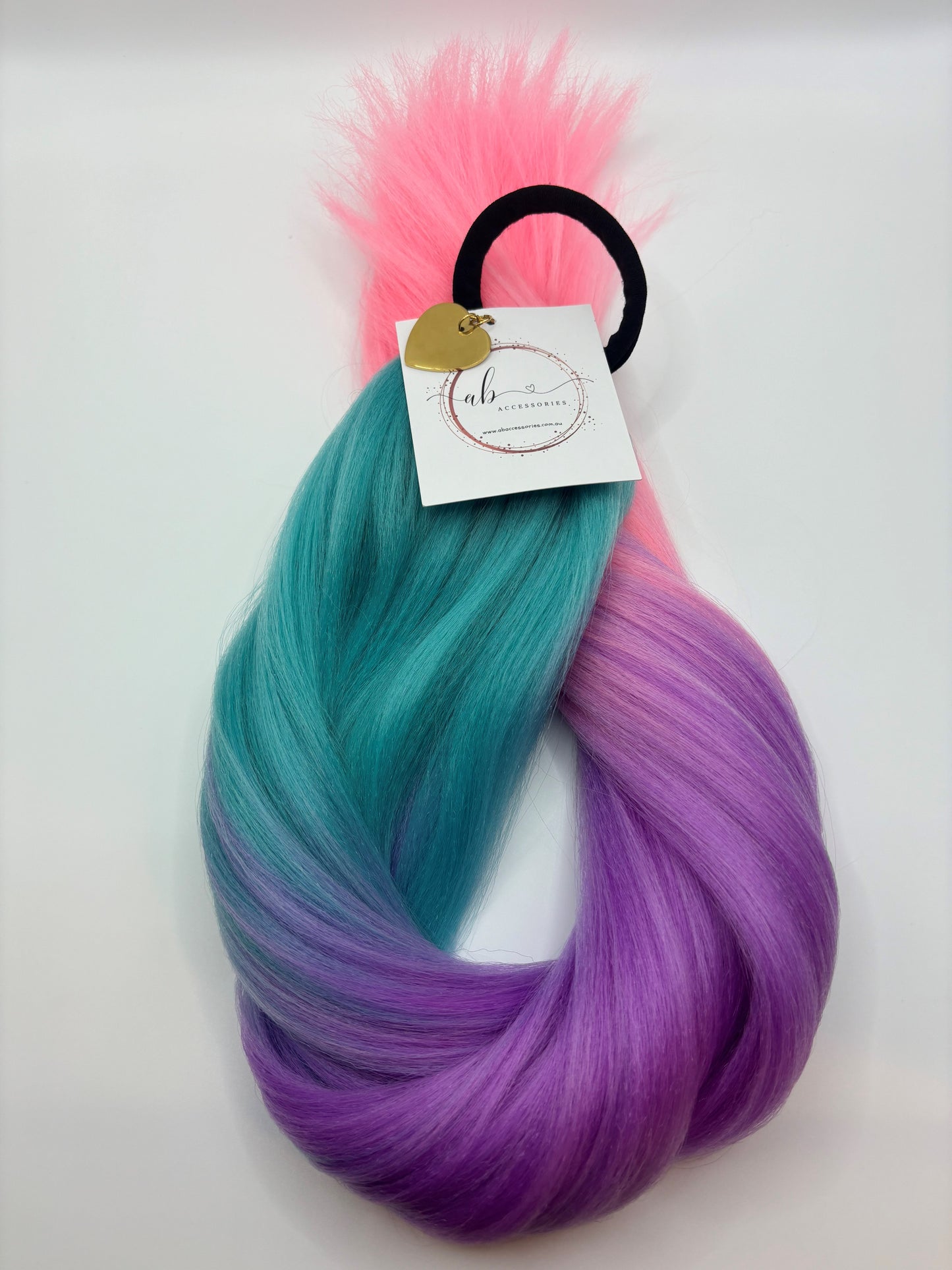 Glow in the Dark Hair Extension -Blue/Purple/Pink