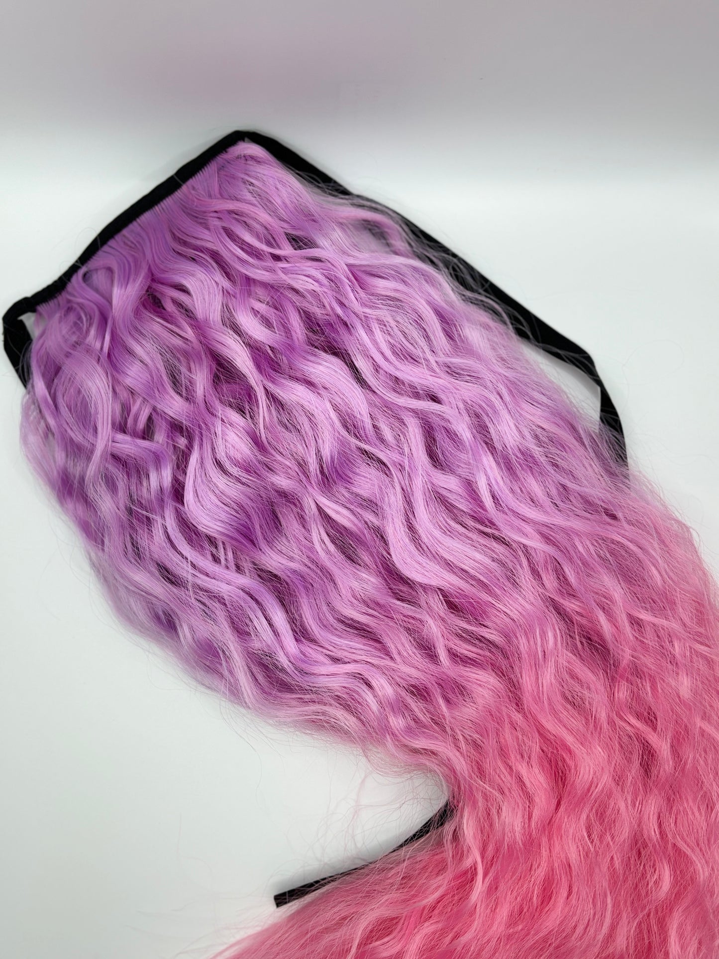 Clip in hair extension - Pinky