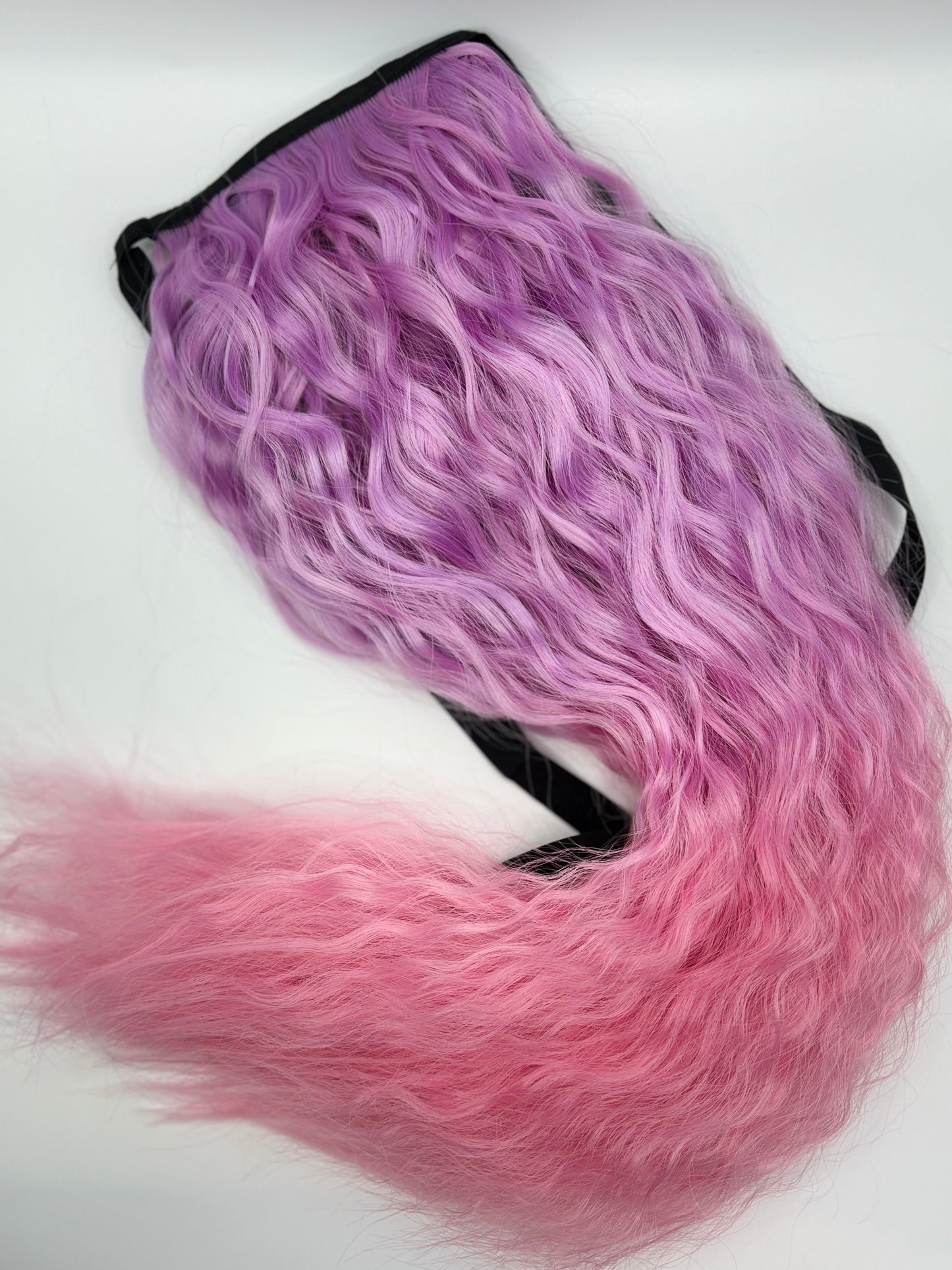 Clip in hair extension - Pinky