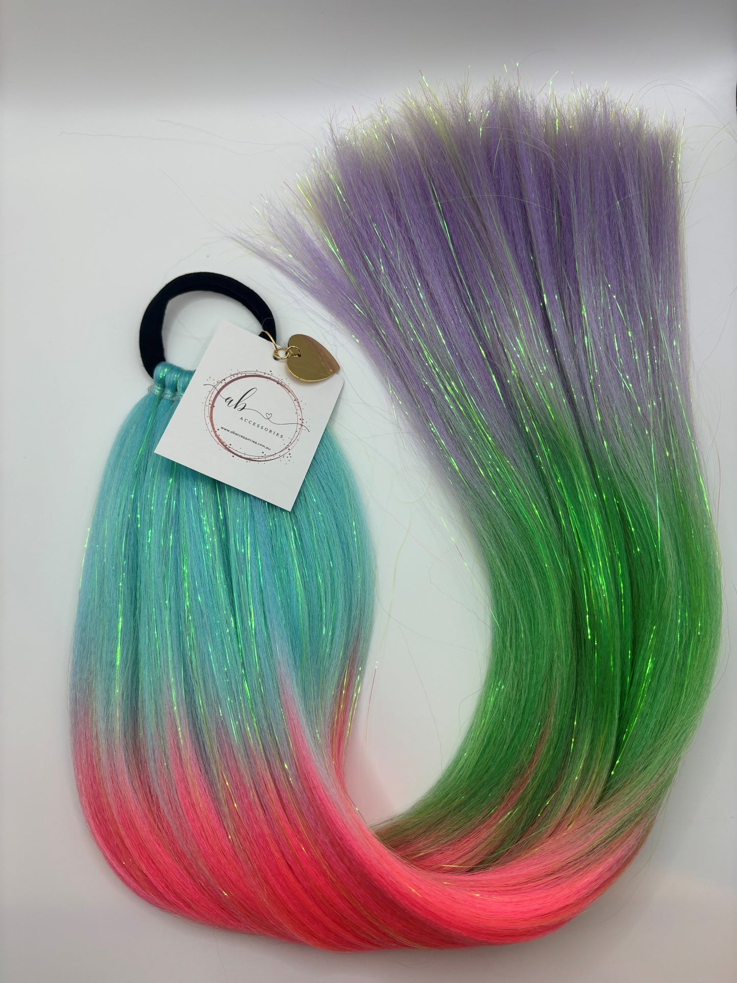 Charlie - Tinsel Aqua/Pink/Green/Purple