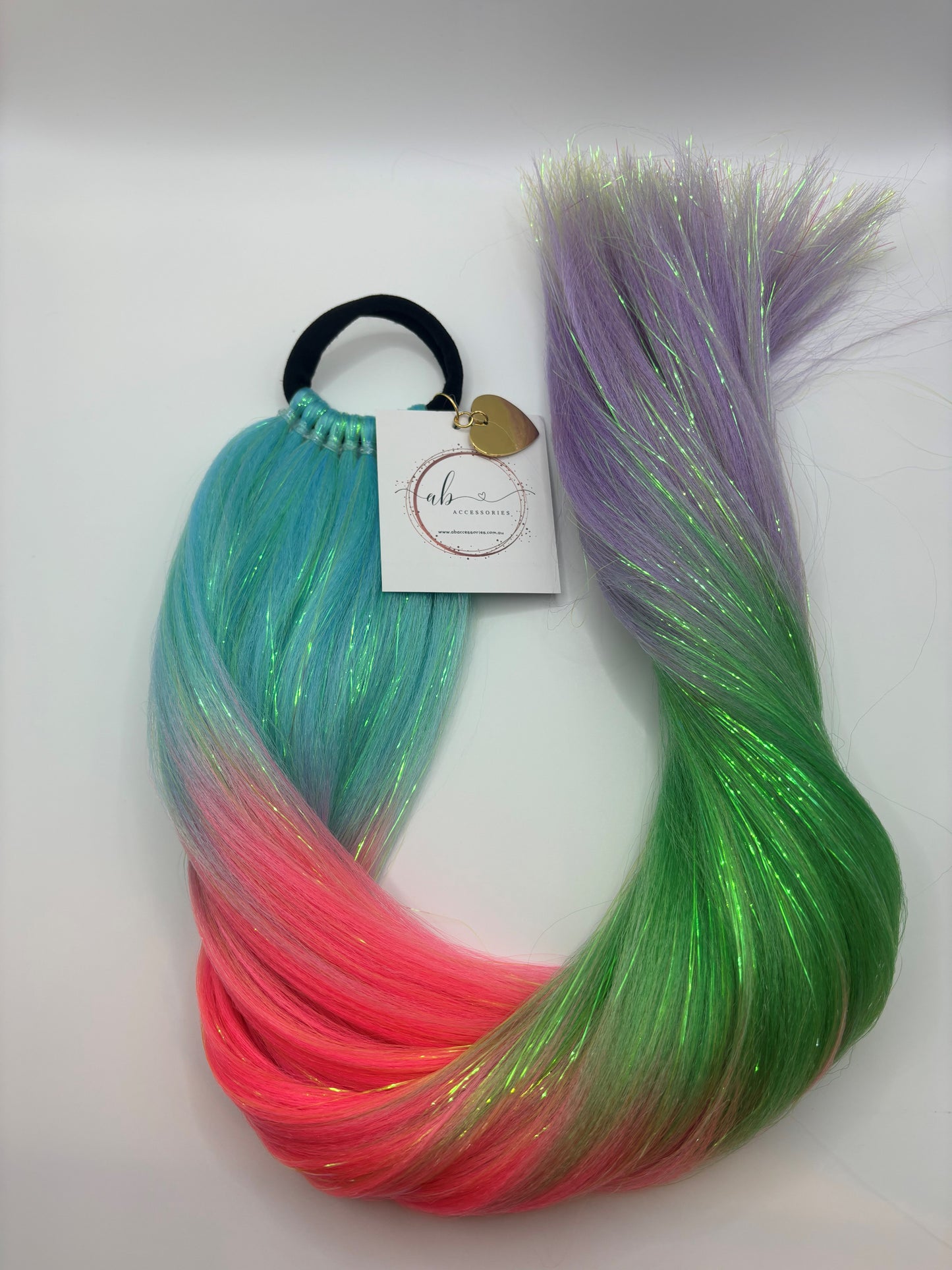 Charlie - Tinsel Aqua/Pink/Green/Purple