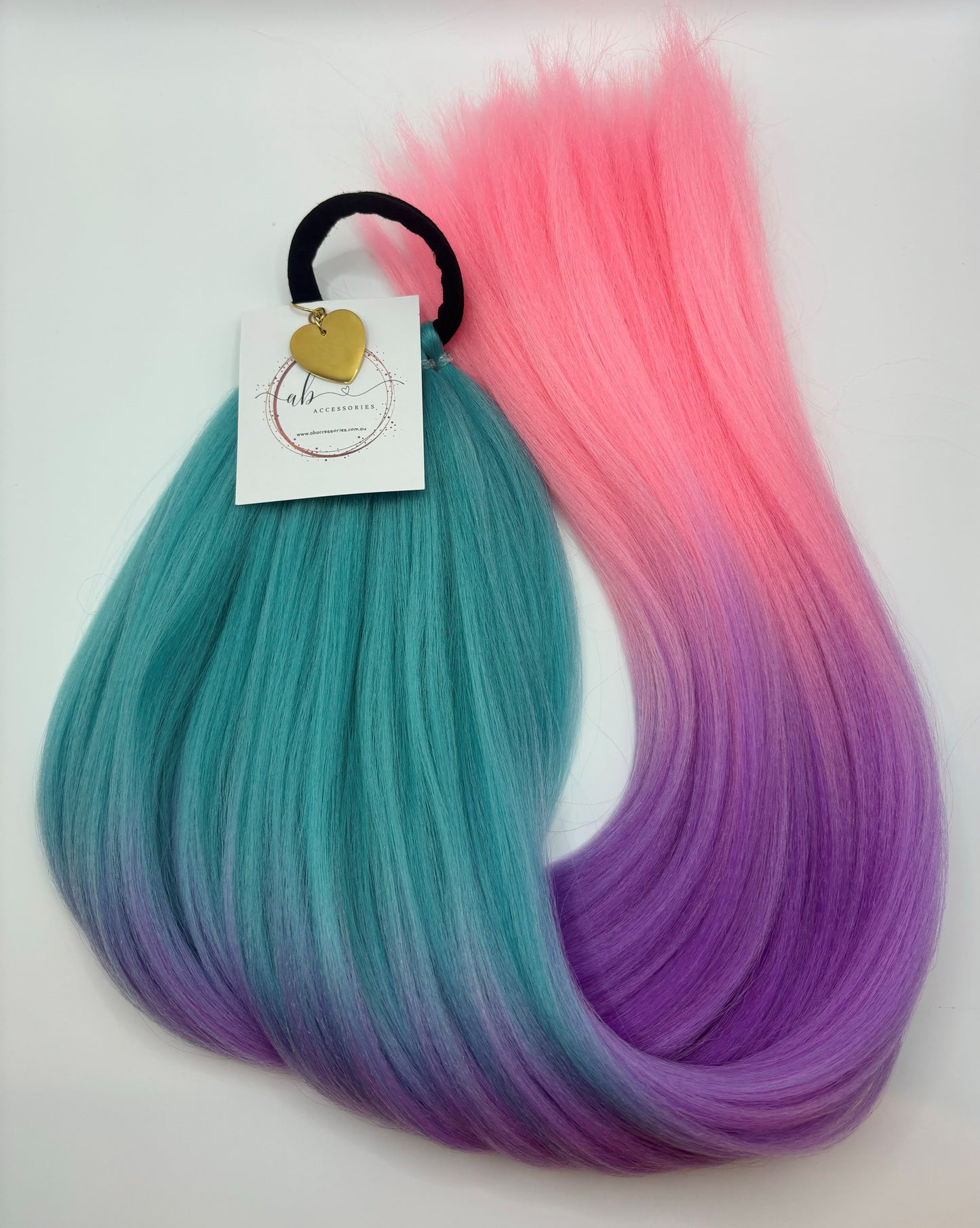 Glow in the Dark Hair Extension -Blue/Purple/Pink