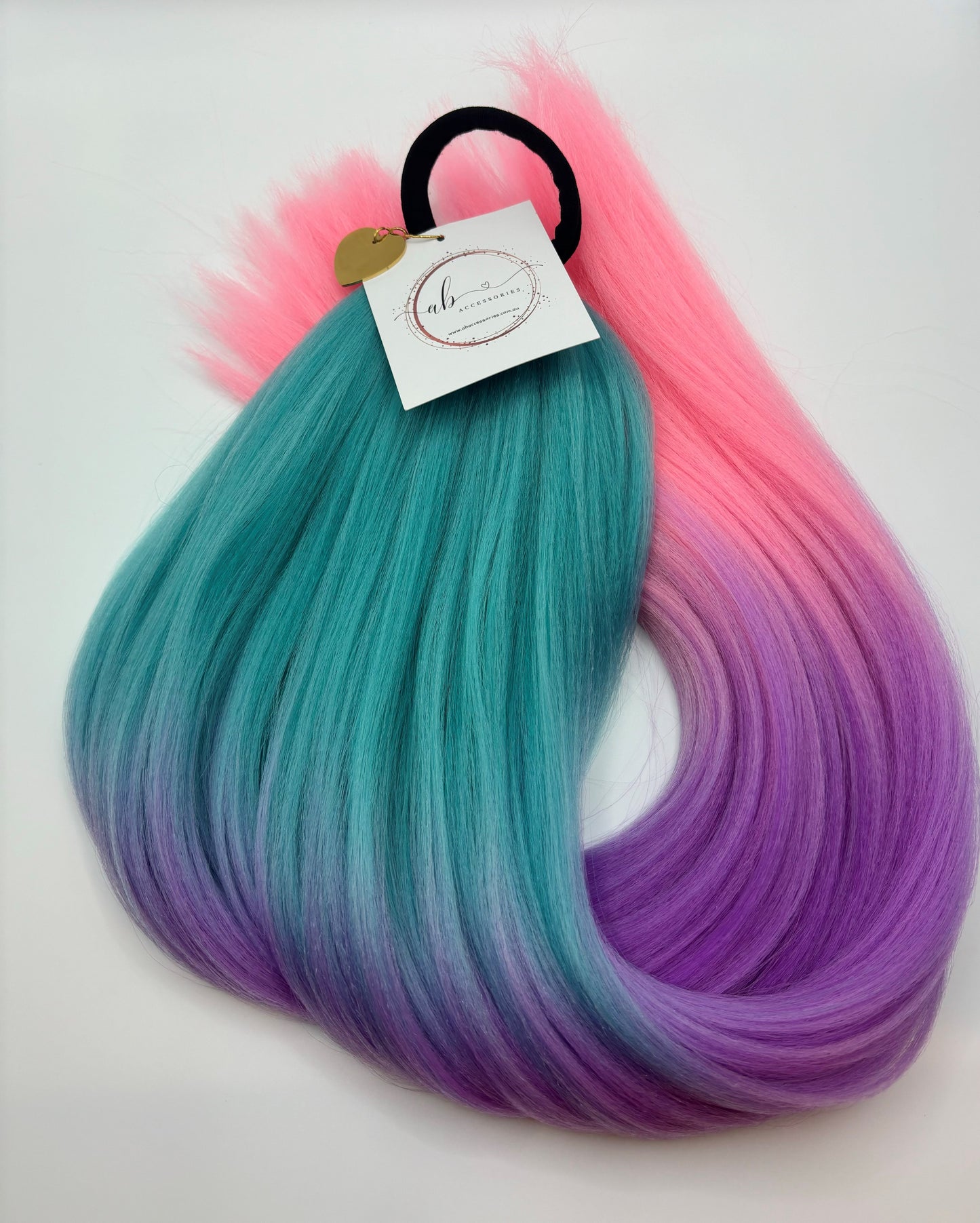 Glow in the Dark Hair Extension -Blue/Purple/Pink