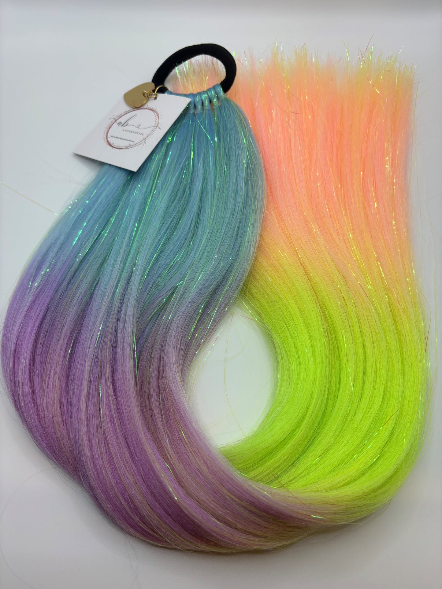 Taylor - Tinsel Blue/Purple/Yellow/Apricot