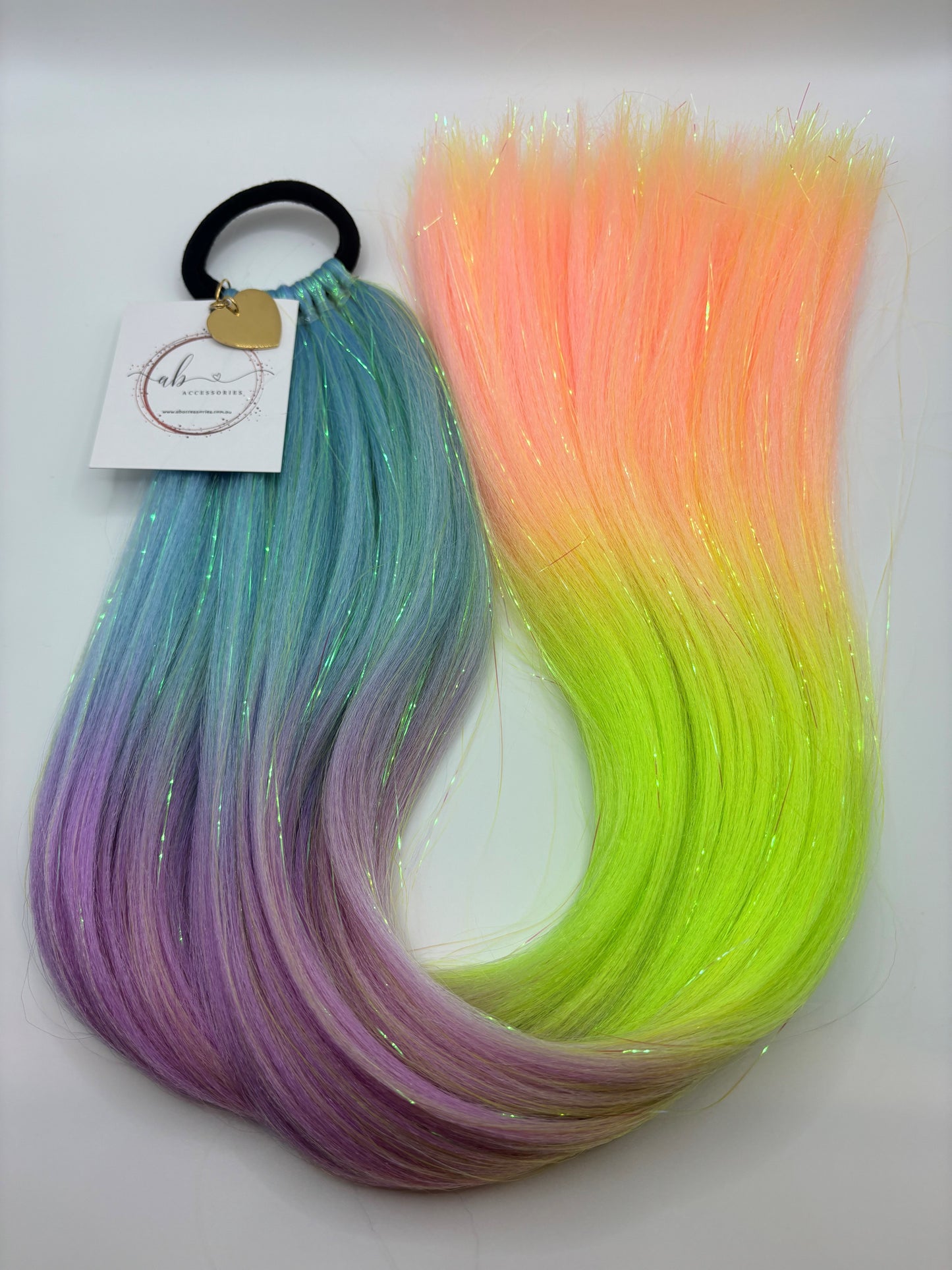 Taylor - Tinsel Blue/Purple/Yellow/Apricot